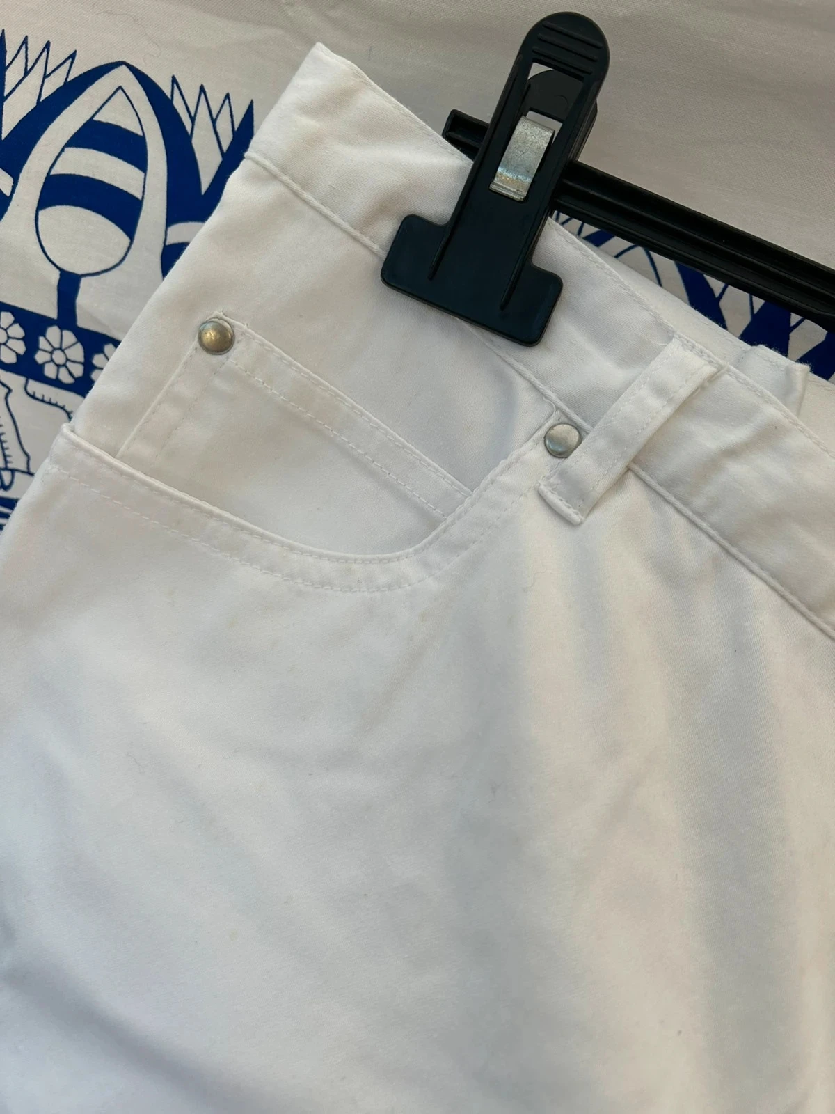 Pantalón 50/5XL Daxon blanco en muy buen estado para mujer – photo 5